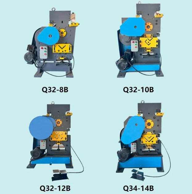 Hydraulic Ironworker untuk Pemotongan dan Penembusan Plat Keluli