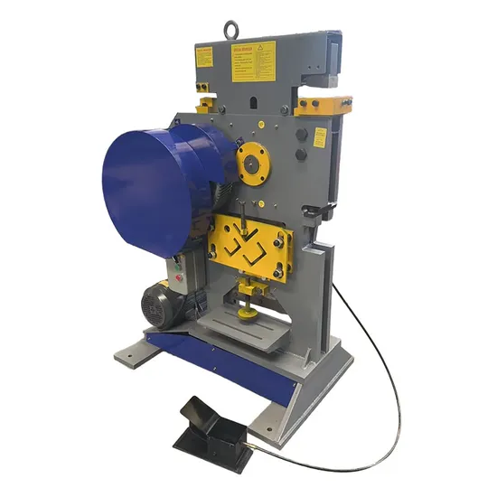 Multi-Function Hydraulic Ironworker Steel Processing Machine